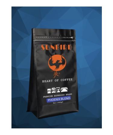 Sunbird Coffee Phoenix Blend Espresso (COFFEE BEANS) 1000 G
