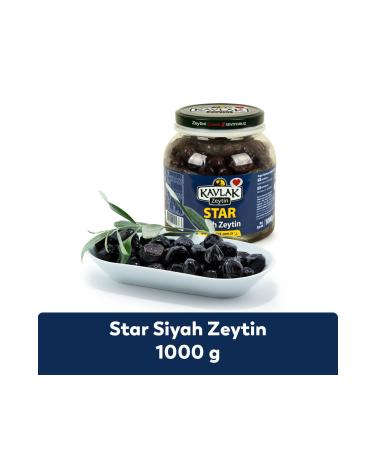 Kavlak Olive Kavlak Star Gemlik Black Olive 1 Kg Pet