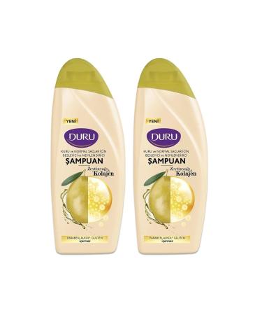 Duru Shampoo Collagen and Olive Oil 700 Ml x 2 Pieces