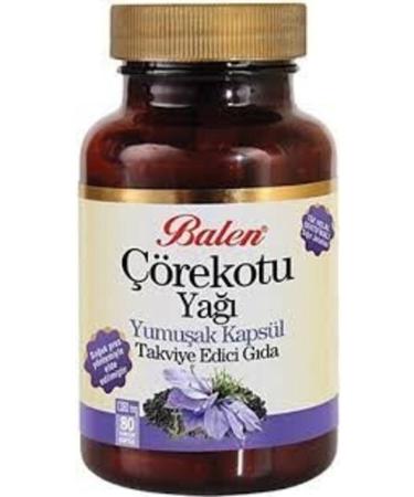 Balen Black Cumin Oil Capsule 1000 Mg 80 Capsules