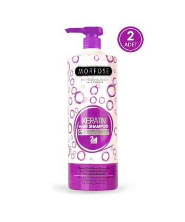 Morfose Keratin Hair Shampoo 1000 ml 2 Pieces