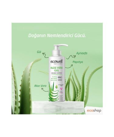 Ecowell Organic Aloe Vera Gel 200 Ml + Medicine Storage Box Gift - Buy Online on GoSupps.com
