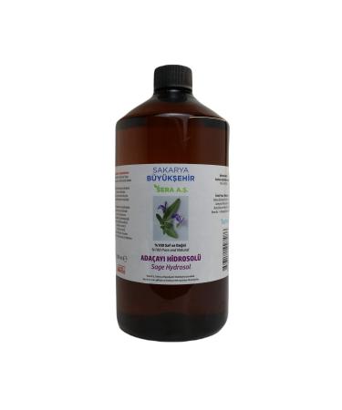 SBB SERA Sage Hydrosol 1l (HYDROSOL/HYDROLATE) - 100% Natural Halal Vegan Certified - Buy Online on GoSupps.com