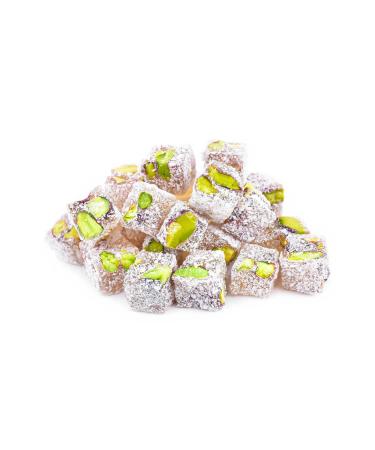 TAZE7 Coconut Double Roasted Turkish Delight 500 Gr