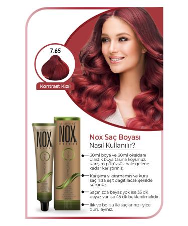 Morfose Nox Hair Dye 7.65 Contrast Red 60 Ml. - Buy Online on GoSupps.com