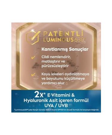 NIVEA Luminous630 Anti-Spot SPF50 Day Face Care Cream 40 ml - Buy Online on GoSupps.com