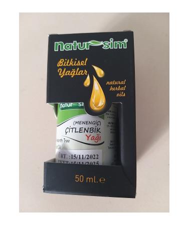 Natursim Bittim Oil Pistachio Oil Citlenbik Oil 50 Ml