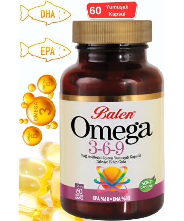 Balen Softgel Containing Omega 3-6-9 Fatty Acids