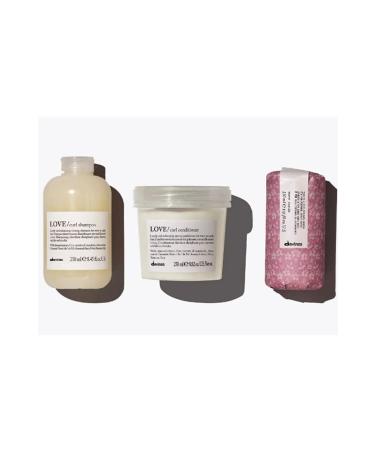 Davines Natural For Curly Hair Full Set Shampoo Conditioner Serum Nessslibeauty9901