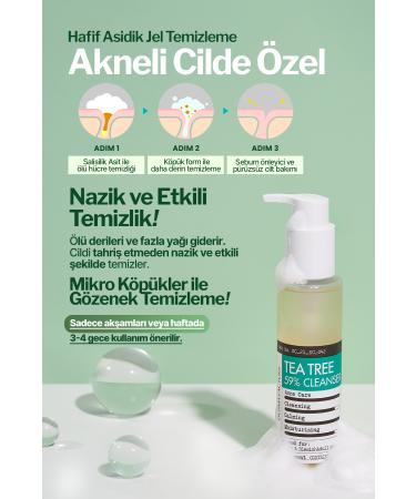 DERMA FACTORY Y Cleanser 150ml Special Cleansing Gel for Acne Skin Containing Tea Tree - Buy Online on GoSupps.com