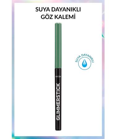 Avon Glimmersticks Retractable Eyeliner Pencil Forest Green