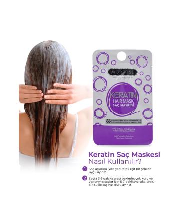 Morfose Keratin Hair Mask 25 ml 10 Pieces - Buy Online on GoSupps.com