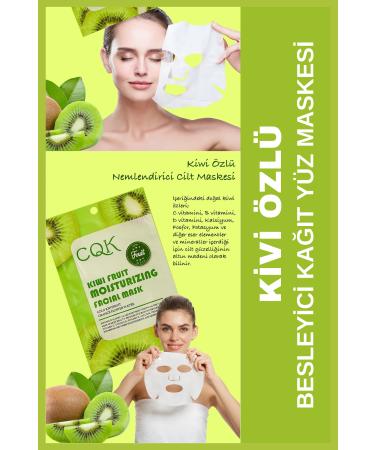 QNIAY Qniay Kiwi Fruit Extract Orange Blossom Moisturizer (1pc) Facial Care Mask Weekend Home Care