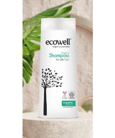 Ecowell Organic Shampoo for Oily Hair 300 Ml + Medicine Storage Box