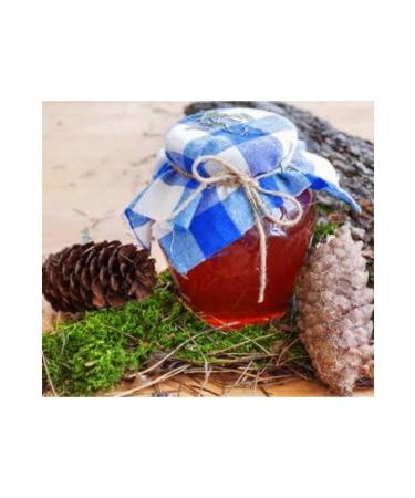 bodrum organic market Datca Natural Secretion Pine Honey 400 gr Glass Jar