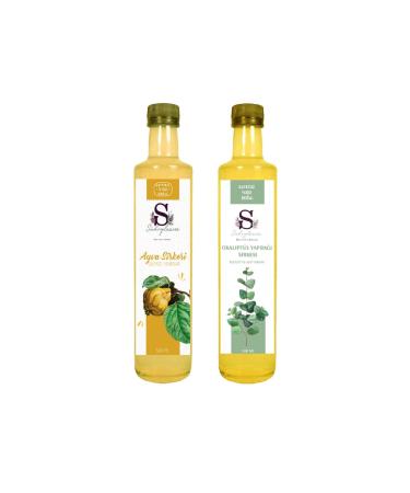 S heylaana Natural Quince Vinegar 500 Ml - Natural Eucalyptus Leaf Vinegar 500 Ml