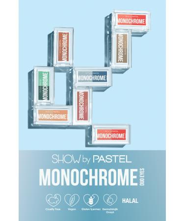 Show by Pastel Monochrome Duo Eyes - Duo Eyeshadow Palette 30 Ember - Buy Online on GoSupps.com