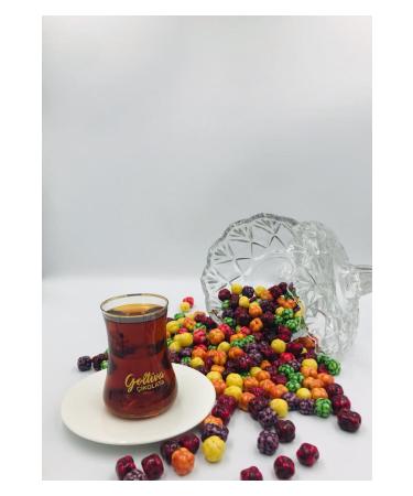 Goltiva Mix Fruit Dragee (BLACKBERRY LEMON APPLE SOUR CHERRY ORANGE) Net/ 250 gr - Buy Online on GoSupps.com