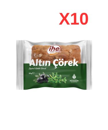 Ihe Gold Bun with Olives and Thyme 10X50GR