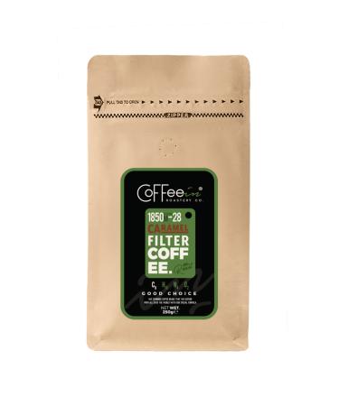 Coffeein Caramel (CARAMEL) Filter Coffee 250 gr No Preservatives