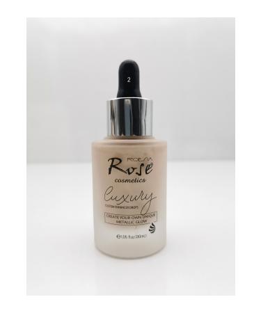 AILY COSMETICS Rose Luxury Metallic Glow Liquid Illuminator 30 ml