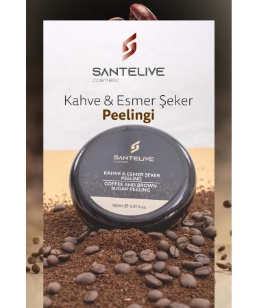 Santelive Coffee & Brown Sugar Peeling