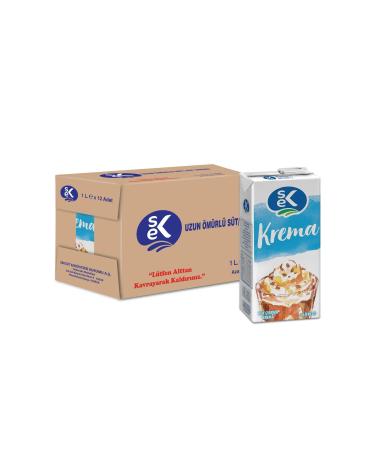 Sek 0 Fat Cream 1L X 12