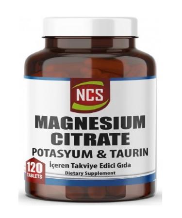Ncs Magnesium Citrate Potassium Taurine 60 Tablets - Pill Box - Buy Online on GoSupps.com