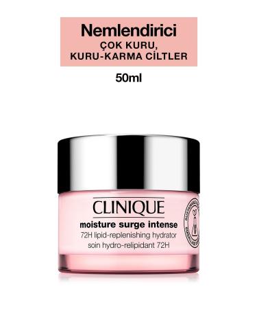 Clinique INTENSE72 HOUR MOISTURE PROTECTION TECHNOLOGY MOISTURIZER MOISTURE SURGE 50 ML PSSN48