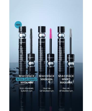 Mac WE GHTLESS M A CSTACK WATERPROOF BLACK STACK MASCARA 12 /ML. PSSN183 - Buy Online on GoSupps.com