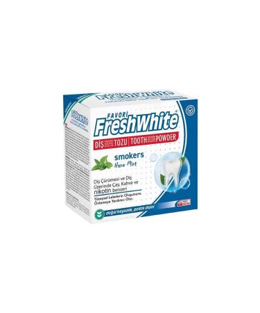 Fresh White Mint Aroma 50g Dental Care Powder