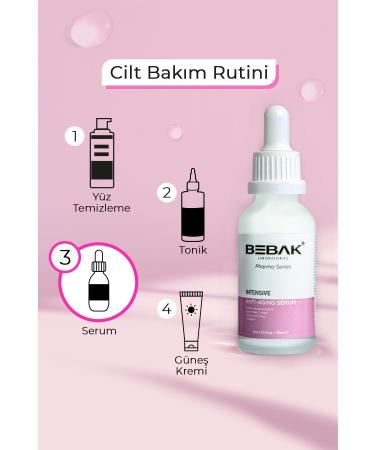 Bebak Pharma Intensive Care Serum 3% Ceramide+Peptide+2% Hyaluron Intensive BTX Serum 30ml - Buy Online on GoSupps.com