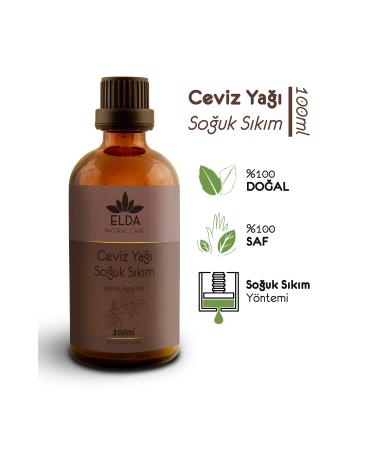 EldaNaturalcare Walnut Oil Cold Pressed 100ml