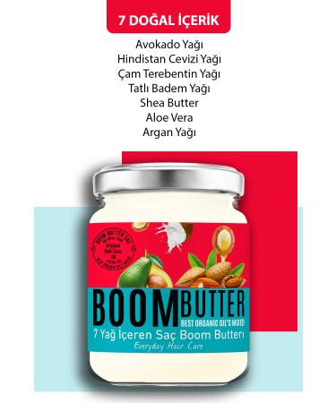 BOOM BUTTER 7 Oil Nourishing and Moisturizing Hair Care Oil 190 ml - Buy Online on GoSupps.com