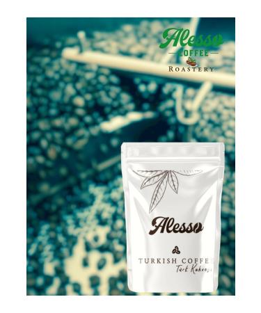 ALESSO COFFEE Turkish Coffee Medium Roasted Foamy 500gr - Buy Online on GoSupps.com