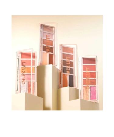 Revolution Face Lift Palette Light To Medium Face Lift Blush Contour and Bronzer Palette Pr - Buy Online on GoSupps.com