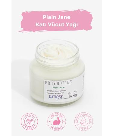 Juniper Natural Plain Jane Solid Body Oil -Moisturizing Repairing Vegan- 210 ml