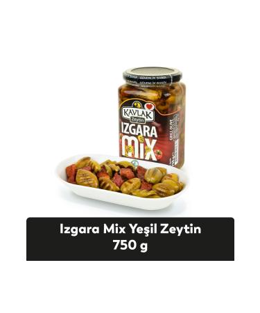 Kavlak Olive Kavlak Grilled Mix Green Olives 750 gr - Buy Online on GoSupps.com