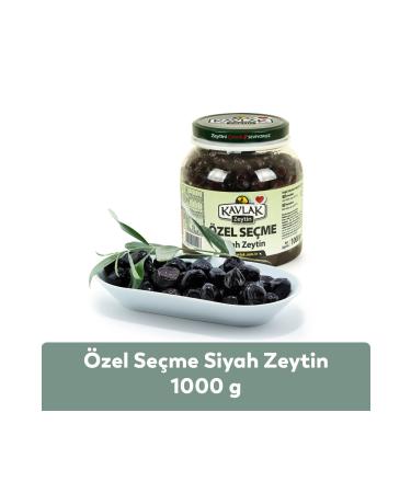 Kavlak Special Selection Gemlik Black Olives 1 kg - Buy Online on GoSupps.com