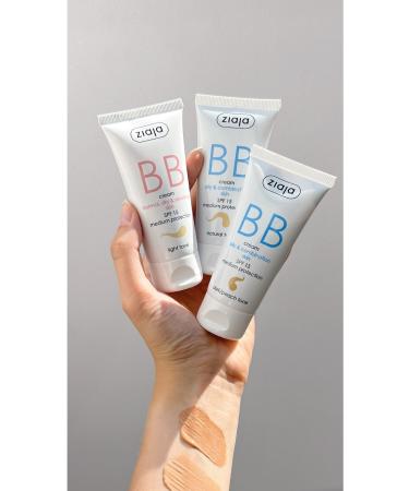 Ziaja BB Cream Light Tone Spf15 For Normal Dry And Sensitive Skin 50 ml - Buy Online on GoSupps.com