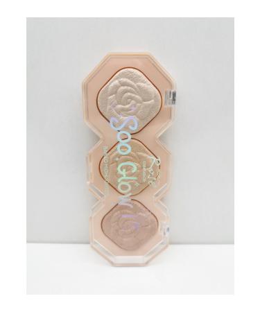 Roesia Rose Cosmetics Rose Soo Glow 3-Pack Illuminating Palette - Highlighter - Buy Online on GoSupps.com