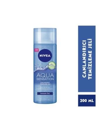 NIVEA Aqua Sensation Cucumber Extract Facial Cleansing Gel 200 ml