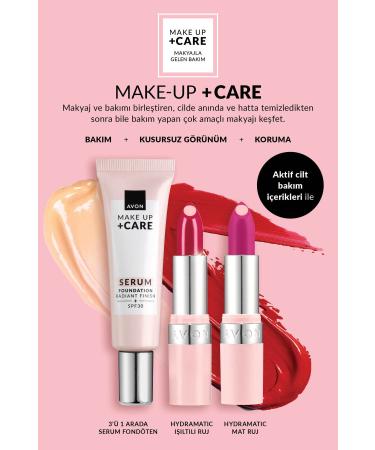 Avon Hydramatic Shimmer Lipstick Fuchsia - Buy Online on GoSupps.com