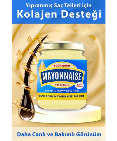 PROCSIN Mayonnaise Collagen Nourishing Hair Mask 190 ml - Buy Online on GoSupps.com
