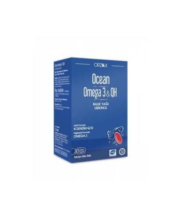 Ocean Omega 3 Qh 30 Capsules Fish Oil