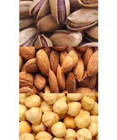 Dried Mixed Nuts (ALMOND PISTACHIO HAZELNUT) 250g