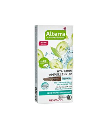 Alterra Concentrate Ampoule Cure Hyaluron Content - For Skin Types That Need Moisture 7x1 Ml
