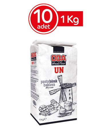 Oba Pasta Flour 1 Kg (Pack of 10)