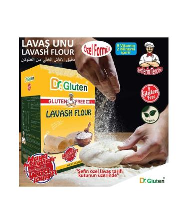 Dr.Gluten Dr. Gluten Gluten-Free Lavash Flour 1000 G (lactose-free-egg-free) Gluten-Free Product - Buy Online on GoSupps.com