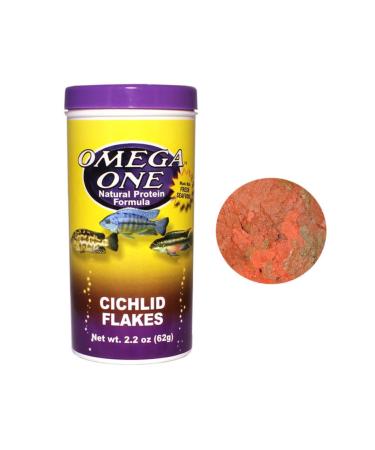 OMEGA ONE Cichlid Flakes 62g